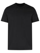 Moncler Black Cotton T Shirt