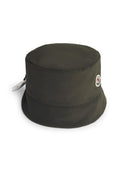 Cappello Moncler 'Bucket' Reversibile In Nylon Verde