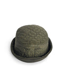 Cappello Moncler 'Bucket' Reversibile In Nylon Verde