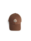 Moncler brun bomuldshætte