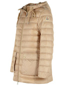 Giubbotto Moncler 'Jasmin' Beige in poliammide