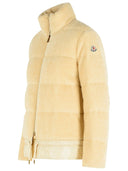 Moncler Chaqueta Corta De Polar Efecto Teddy 'Cedre' Blanco Marfil