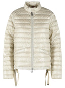 Moncler 'Azalee' kort hvid polyamid dunjakke