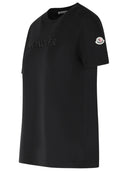 Moncler Black Cotton T Shirt