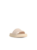 Moncler 'Moncler Altive' Ivory White Rubber Slides