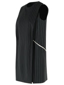 Sportmax 'Domini' Black Virgin Wool Blend Dress