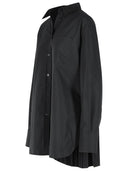 Sportmax 'Nespolo' Black Cotton Blend Shirt Dress