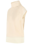 Sportmax 'Grado' Two Piece 'Ecru' Cotton Voile Blouse