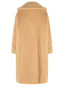 Max Mara 'Teddy Bear Icon Coat' Beige Alpaca And Wool Coat