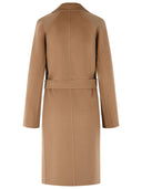 Max Mara 'Aceri' Camel Cashmere Wrap Coat