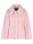 Max Mara 'Mxmfuggito' Alpaca And Pink Wool Jacket