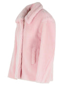 Max Mara 'Mxmfuggito' Alpaca And Pink Wool Jacket