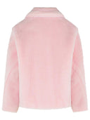 Max Mara 'Mxmfuggito' Alpaca And Pink Wool Jacket