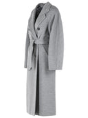Max Mara 'Madame' Virgin Wool And Grey Cashmere Coat