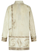 Max Mara 'Grado' Ivory Silk Shirt