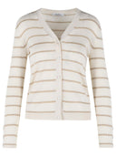 Max Mara 'Pedale' Ivory Cashmere And Silk Cardigan
