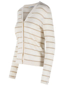 Max Mara 'Pedale' Ivory Cashmere And Silk Cardigan