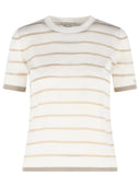 Max Mara 'Favetta' Sweater In Beige Cachemire And Silk Yarn
