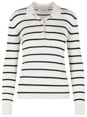Max Mara 'Gitano' Cashmere And Cream Silk Sweater