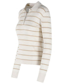 Max Mara 'Gitano' Ivory Cashmere And Silk Sweater