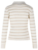 Max Mara 'Gitano' Ivory Cashmere And Silk Sweater