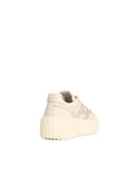 Hogan 'H Stripes' White Lear Sneakers