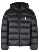 Polo Ralph Lauren sort nylon bomberjakke