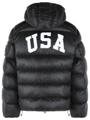 Polo Ralph Lauren sort nylon bomberjakke
