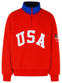 Polo Ralph Lauren rød polyester fleece