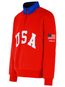 Polo Ralph Lauren rød polyester fleece