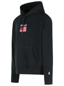 Polo Ralph Lauren 'Sport' Black Cotton Blend Sweatshirt