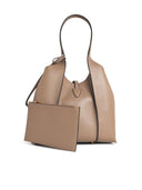 Tod's Small Beige Lear 'T Timeless' Shopping Bag