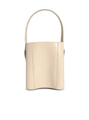 Borsa Lear Beige Chiaro 'Erconomic Bucket' Coperni