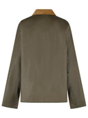 Barbour 'Bedale' Green Waxed Cotton Jacket