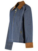 Barbour 'Freckleton' Blue Cotton Jacket