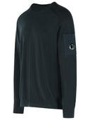 C.P. Company Black Cotton Sweater