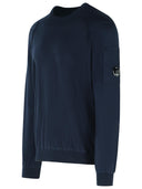C.P. Company Blue Cotton Sweater