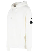 C.P. Company White Cotton Sweatshirt