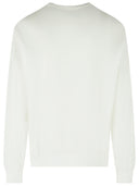 C.P. Company White Cotton Sweater