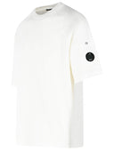C.P. Company White Cotton T Shirt
