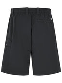 C.P. Company Black Cotton And Nylon Shorts