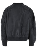 Sacai Black Cotton Blend Sweater