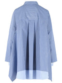 Sacai Light Blue Cotton Blend Shirt