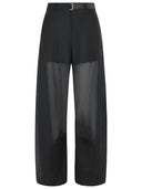 Sacai Black Wool Pants