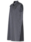 Sacai Navy Cotton Blend Dress