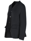 Sacai Black Cotton Blend Cardigan