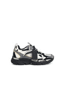 Off White 'Be Right Back' White Lear Blend Sneakers