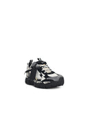 Off White 'Be Right Back' White Lear Blend Sneakers