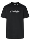 Off White 'Heraldic' Black Cotton T Shirt