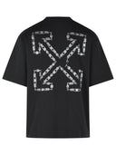 Off White 'Chain' Black Cotton T Shirt